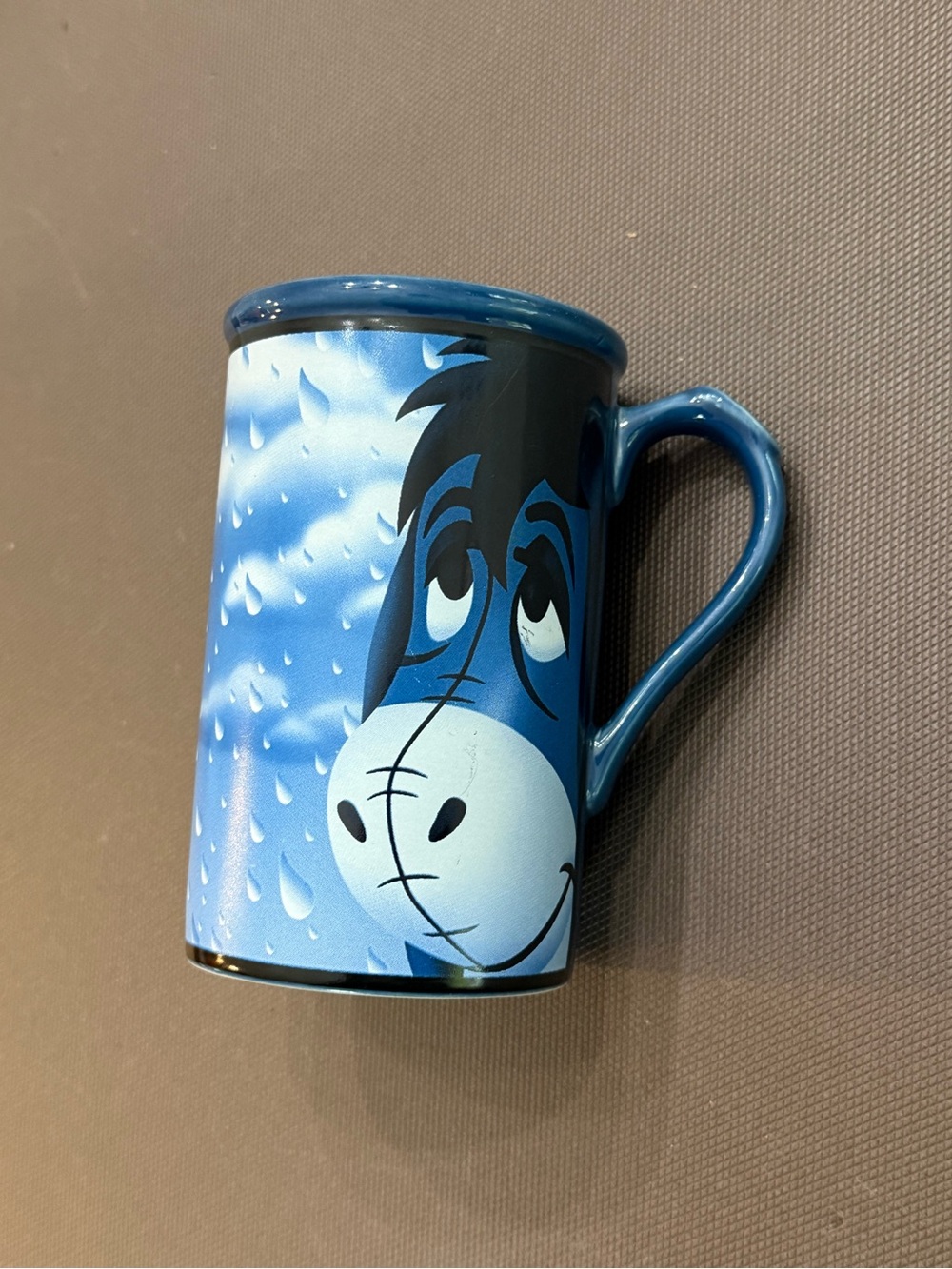 VTG Disney Store Eeyore Tall Coffee Mug 90s